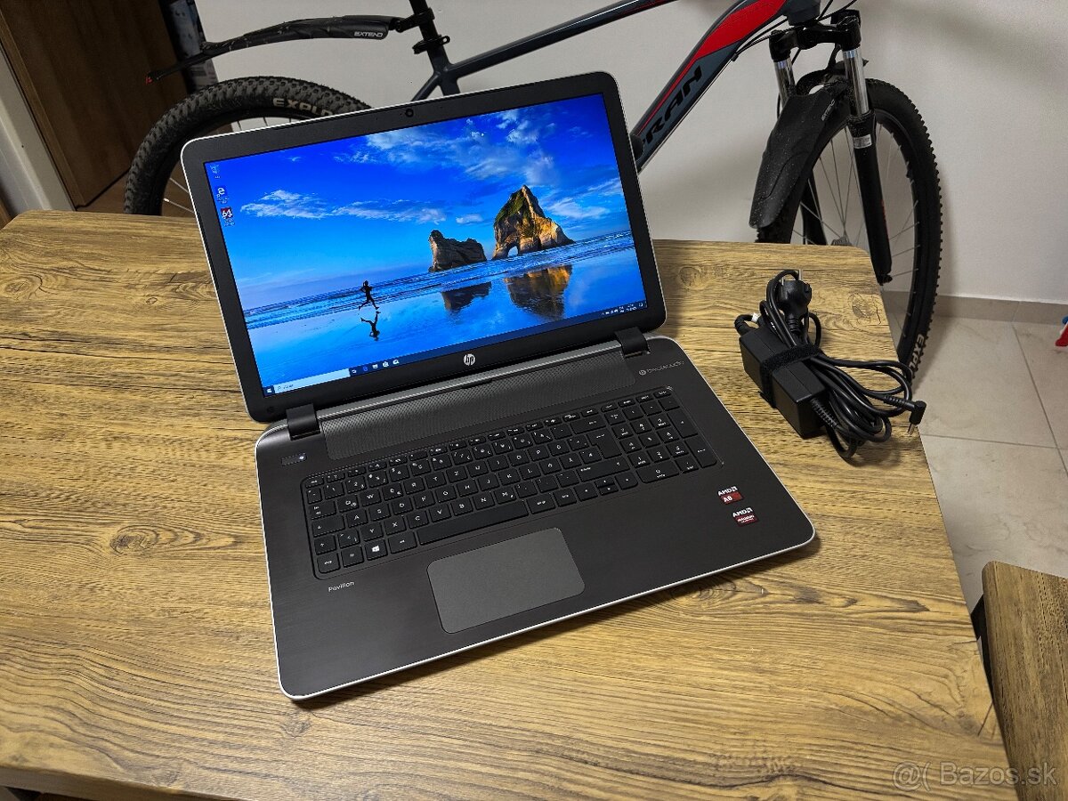 17.3"/HP Notebook/8GB RAM DDR3/1TB SSHD/2x Grafická karta 2