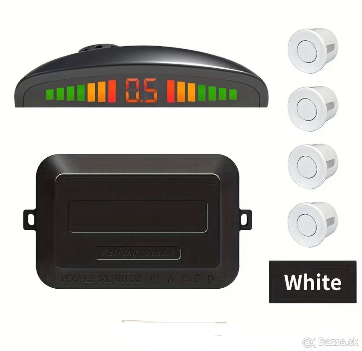 Parkovacie / cúvacie senzory BIELE