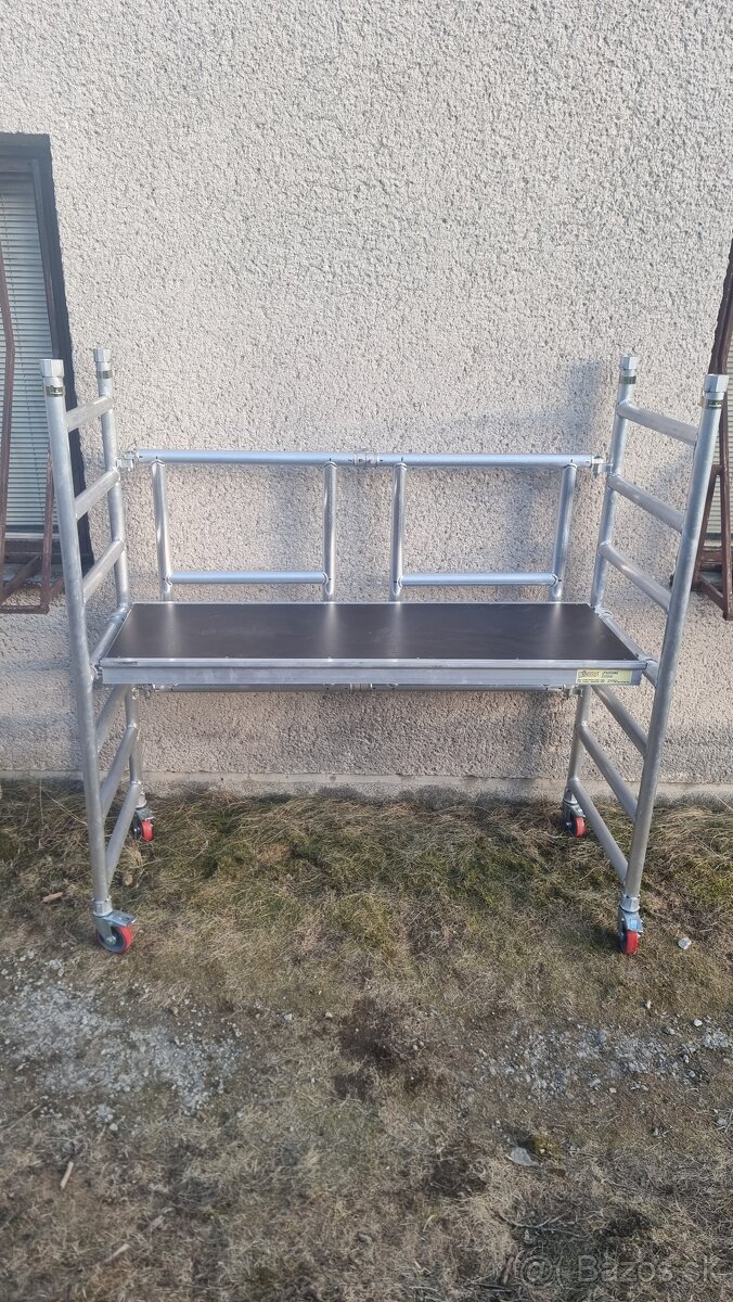 Pojazdné hliníkové lešenie EXTRA TUHÉ