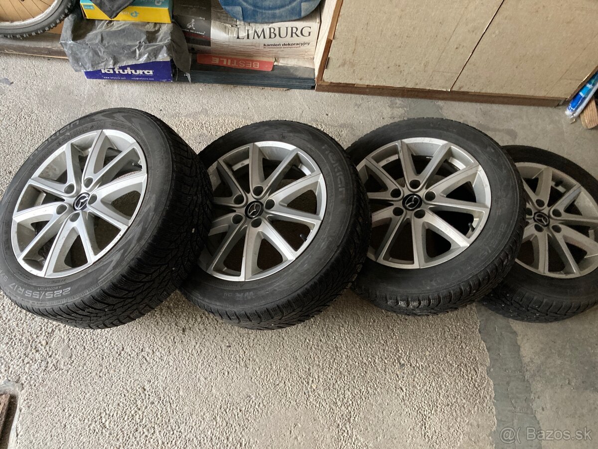 Originál Mazda disky + zimné pneumatiky R17