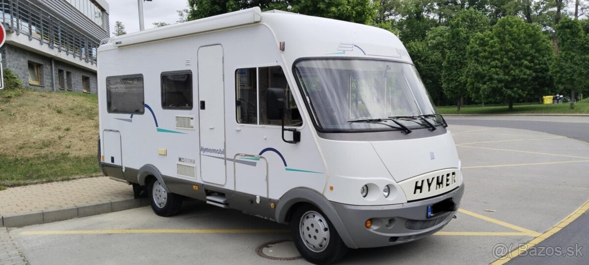 Fiat Ducato Hymer Klimatizace,Francouzská postel, garáž