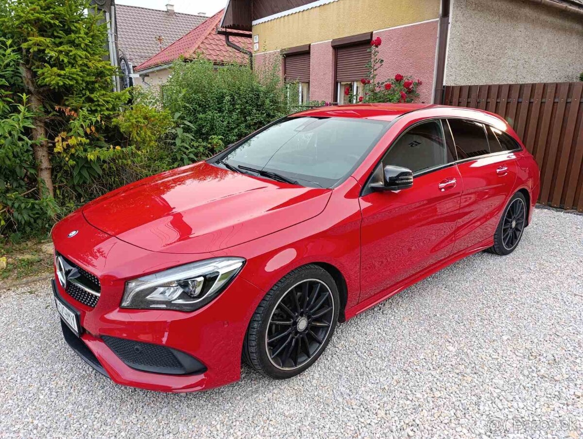 Mercedes CLA 200c shooting brake AMG line