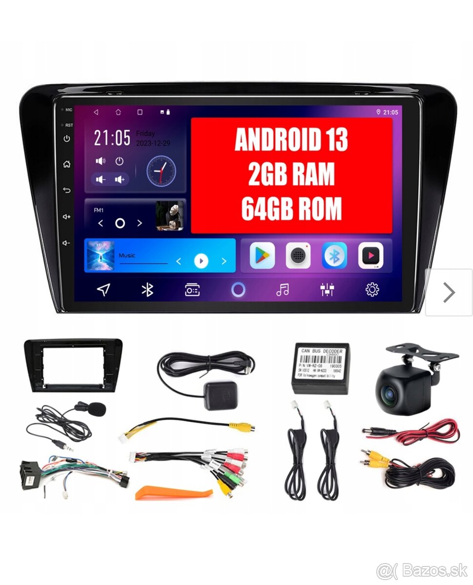 Autorádio Skoda Octavia 3 android