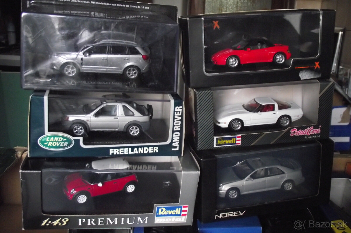 1:43 modely