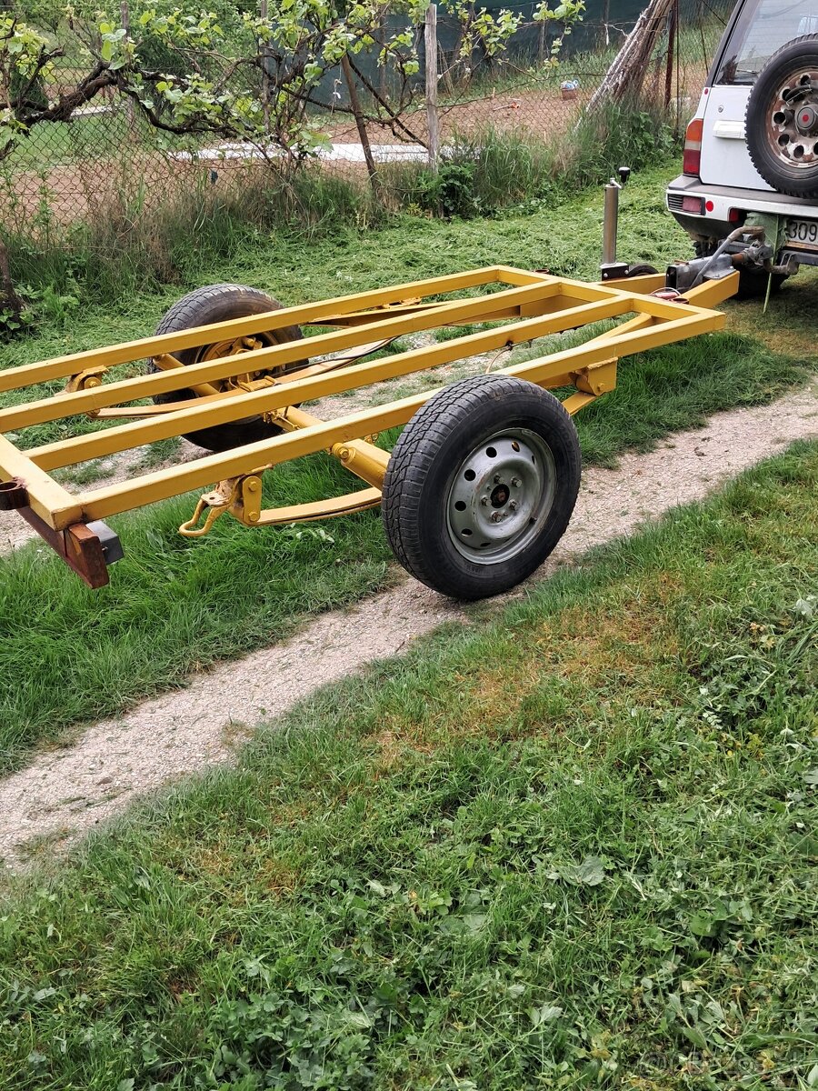 Vlecka za málotraktor