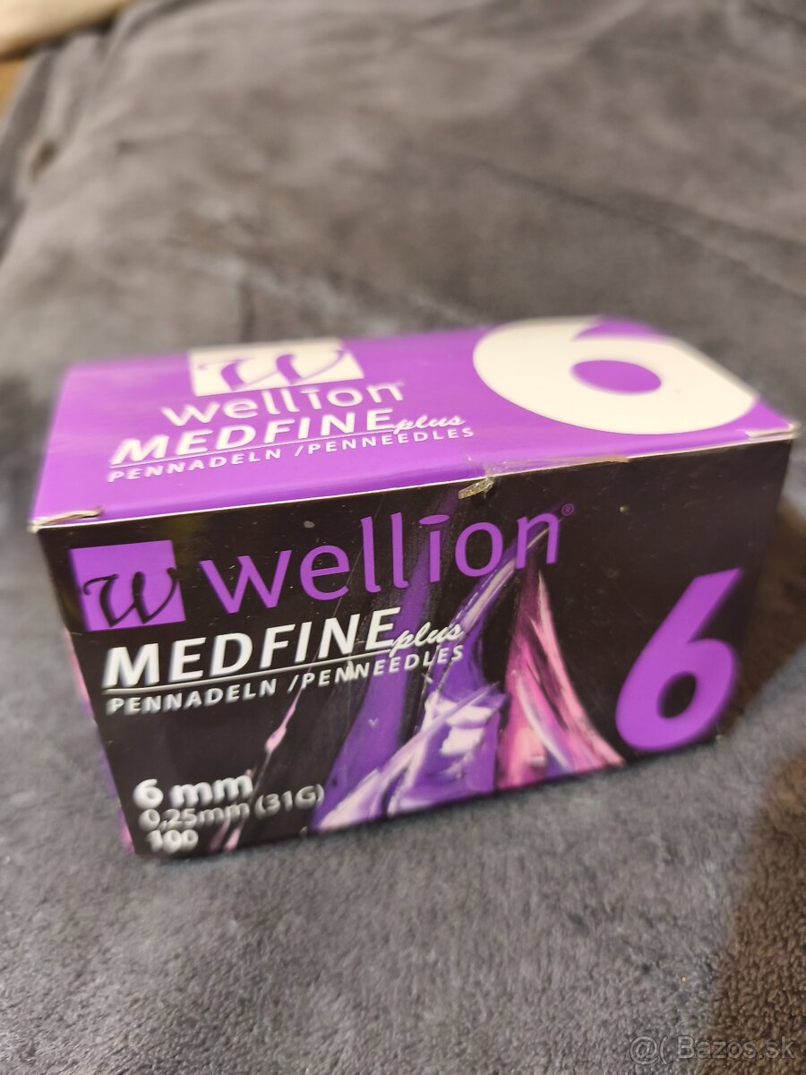 Inzulínové ihly wellion