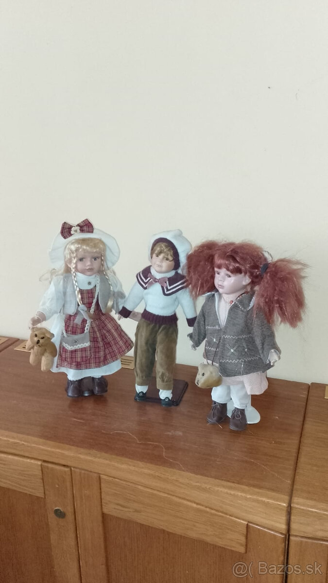 Porcelánové bábiky - /hodnotné/