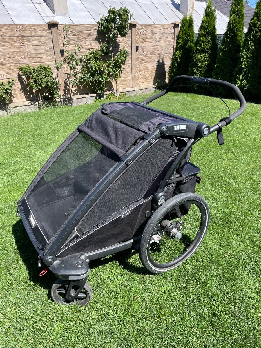 THULE Chariot Sport 2 Double - Midnigth black