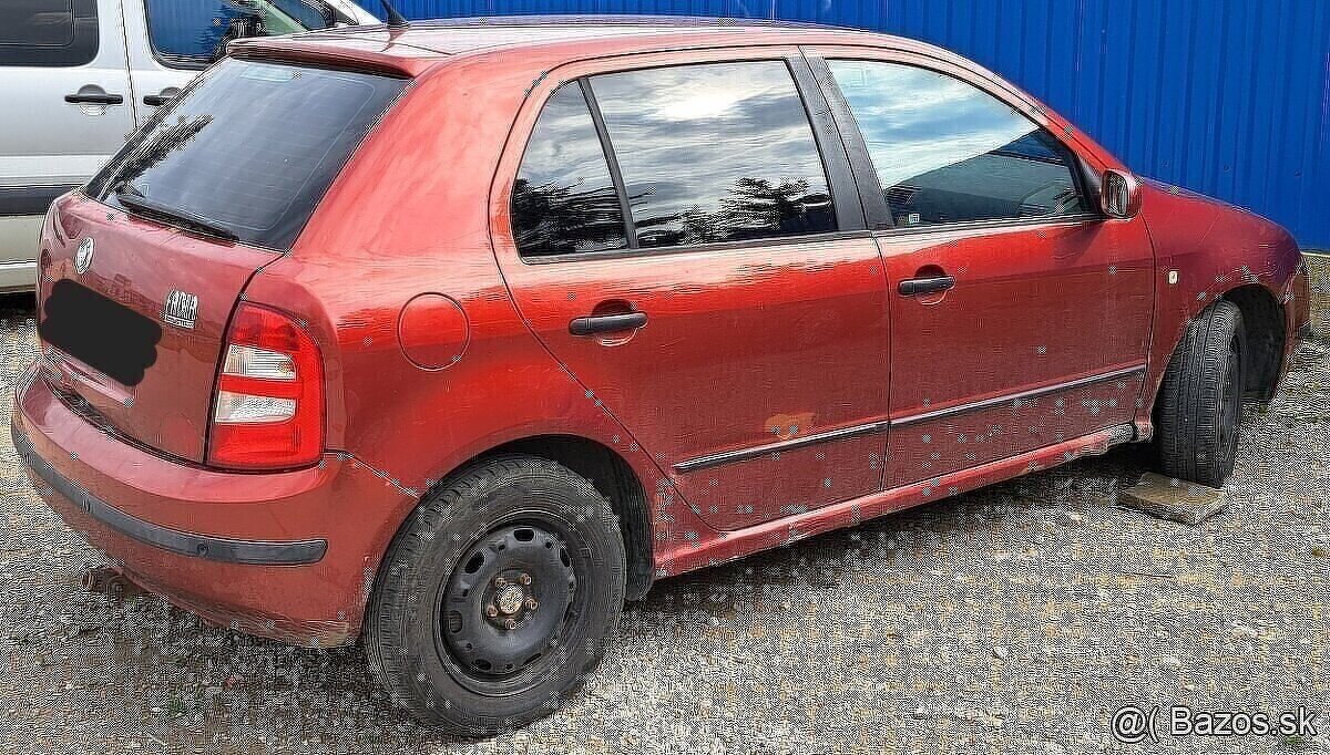 RozPredam Skoda Fabia 1.9TDi, 74kW, motor aj Octavia, Golf.