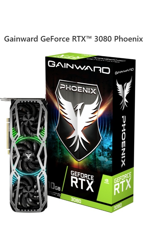 NVIDIA RTX 3080 10GB Gainward Phoenix – Perfektný stav, test