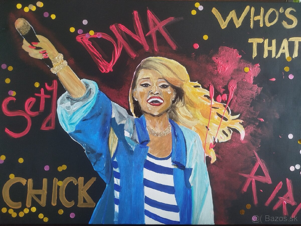 Fanúšikovský obraz Rihanna