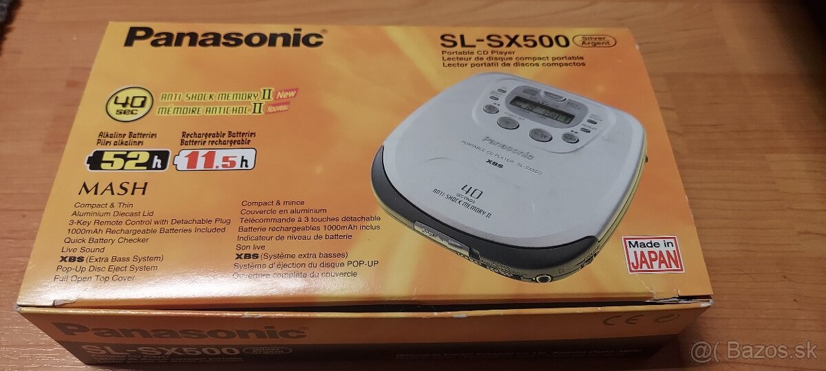 Predám discmany Panasonic, Philips a Denon