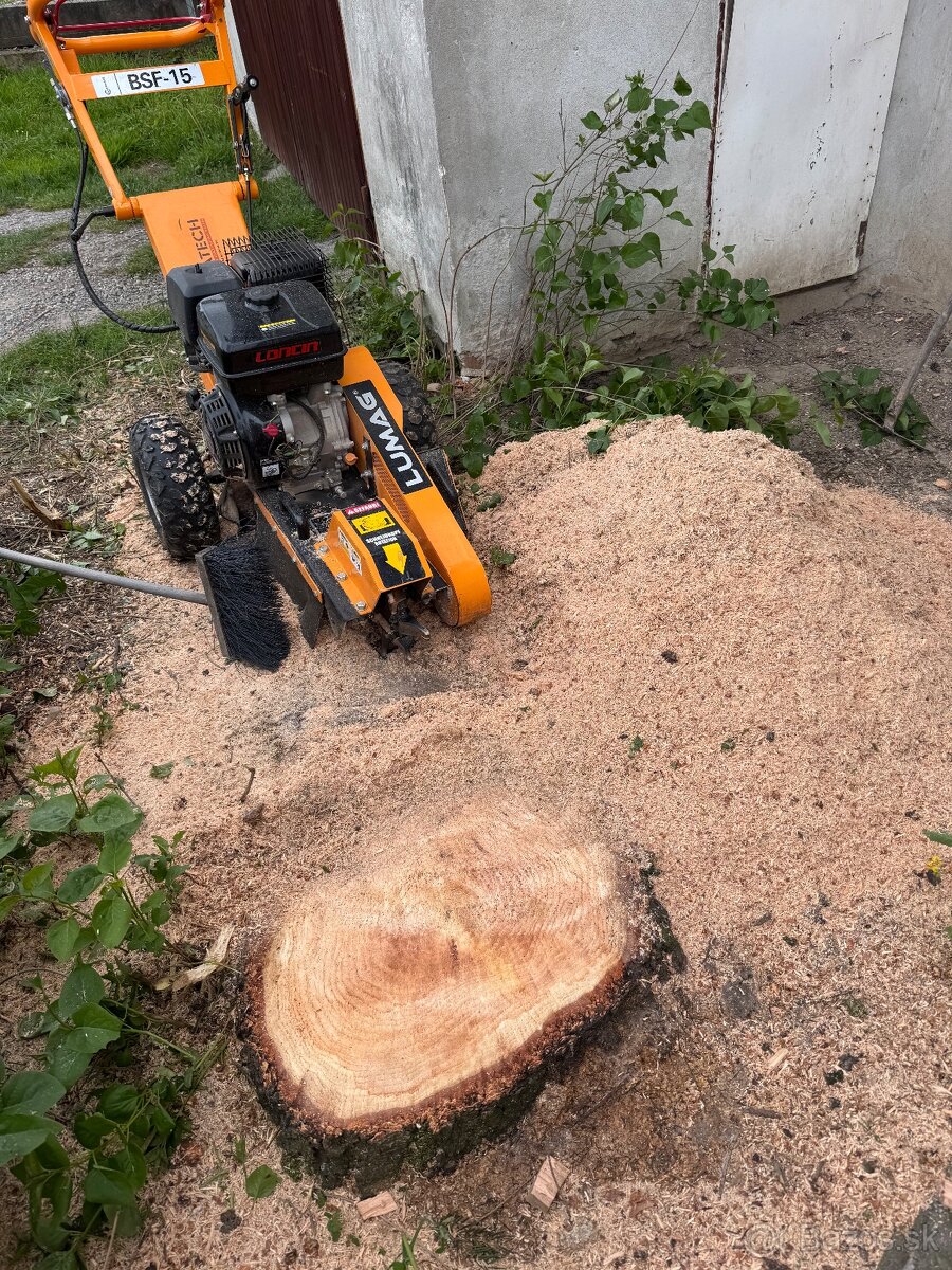 Frézovanie pňov