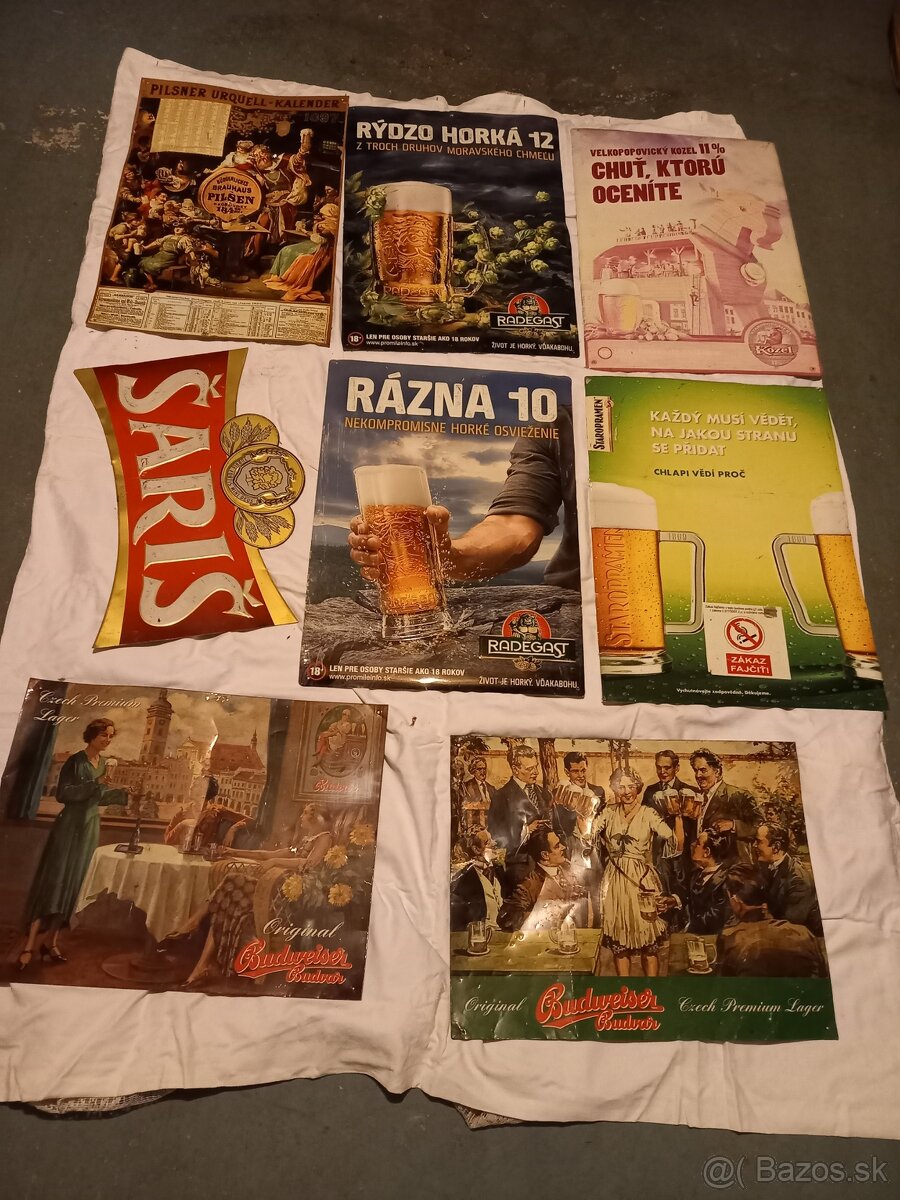 Reklamne tabule na pivo