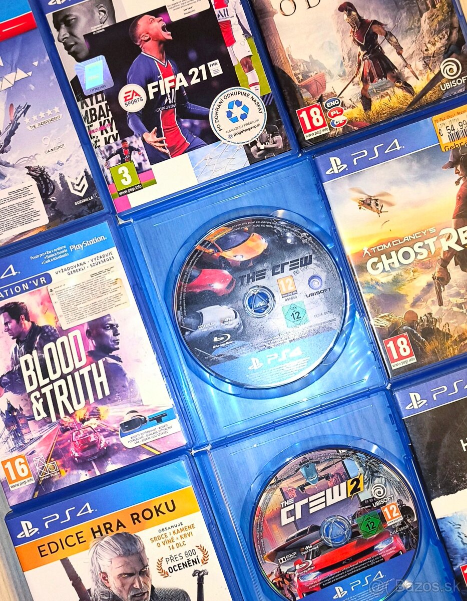 Playstation 4 hry - PS4 Hry - DVD, Pro Enhanced s obalmi