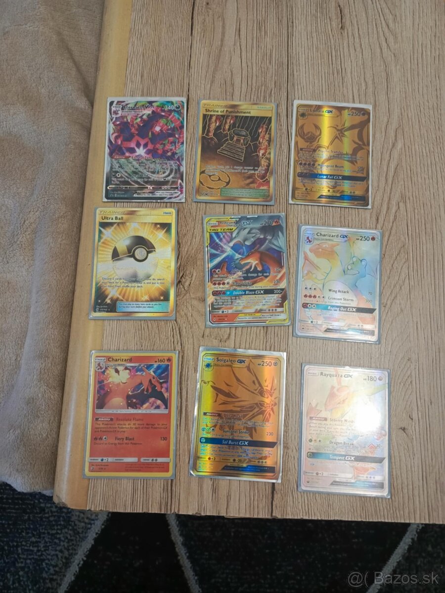 Pokémon karty originál