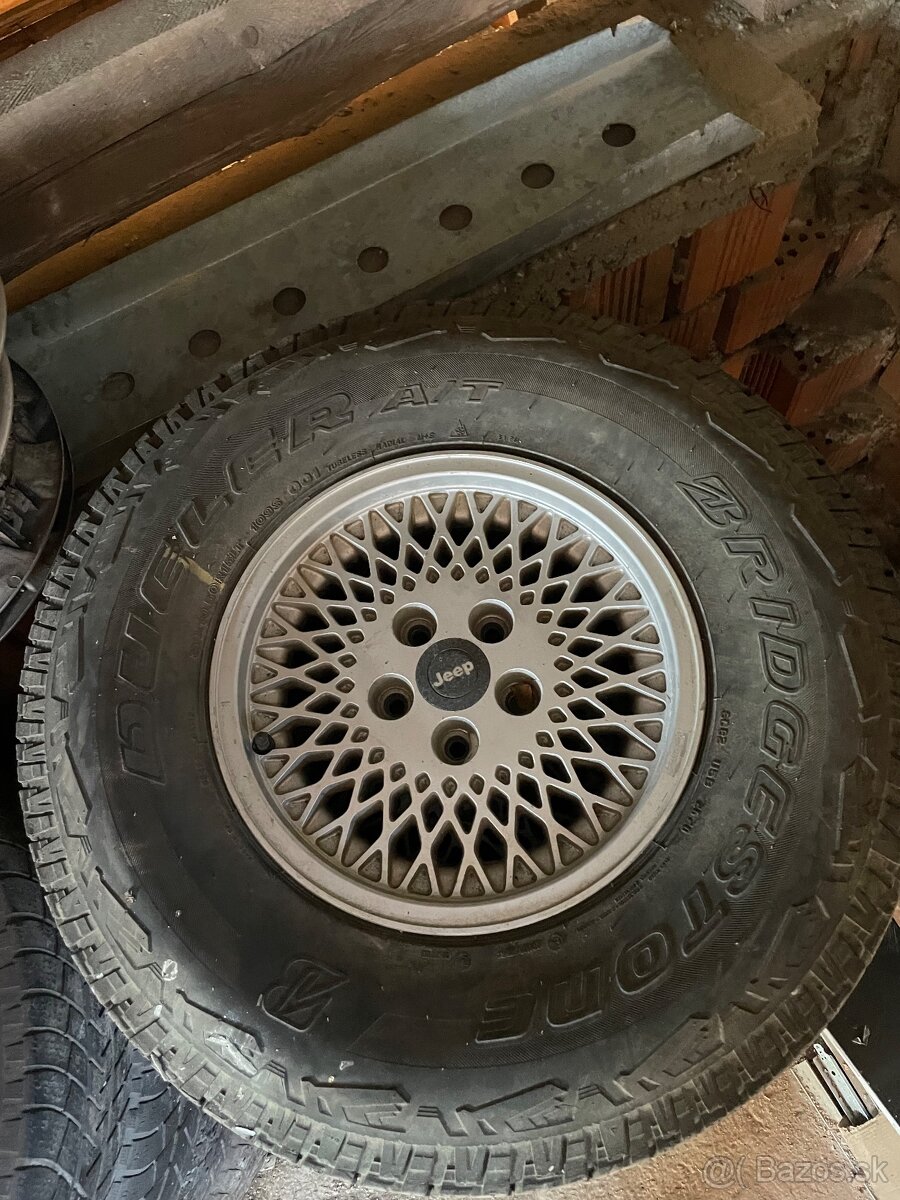 ✅ Jeep 5x114,3 r15 31”