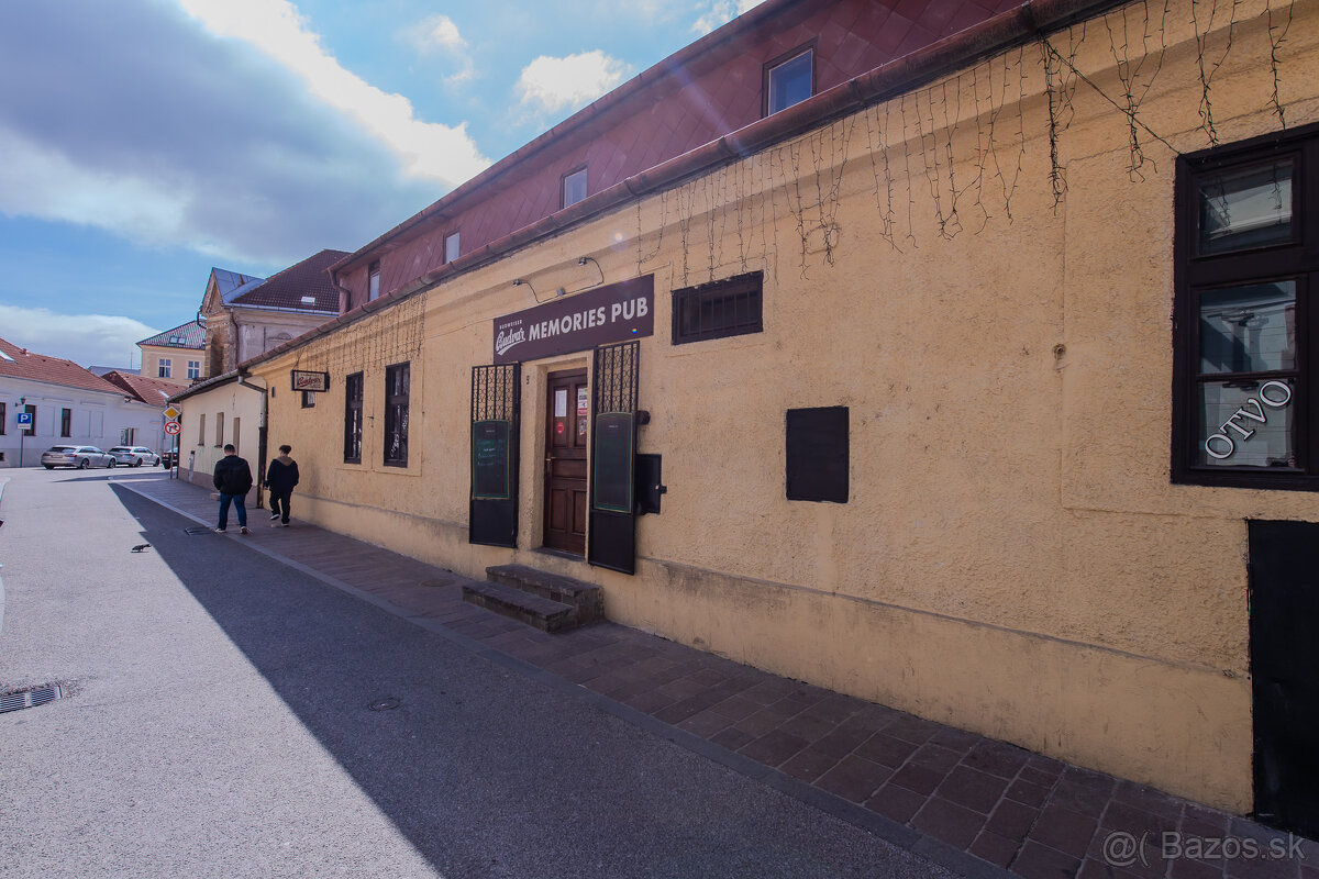 Komerčná budova s možnosťou prevádzky – Košice, Centrum