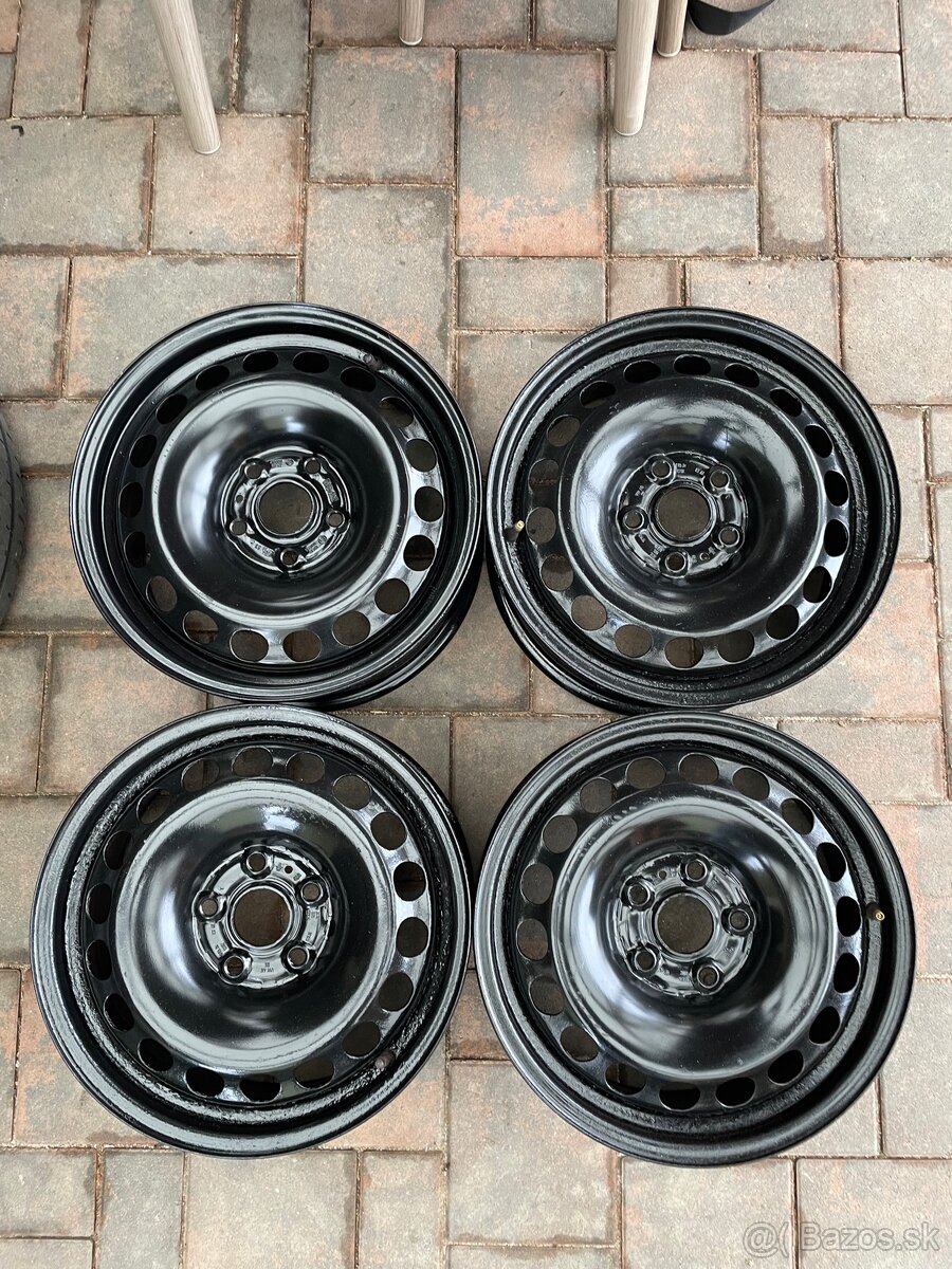 VW 5x112 r16 plechové disky