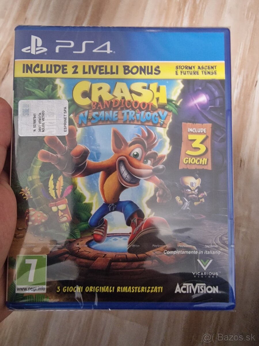 Crash Bandicoot N.Sane Trilogy PS4