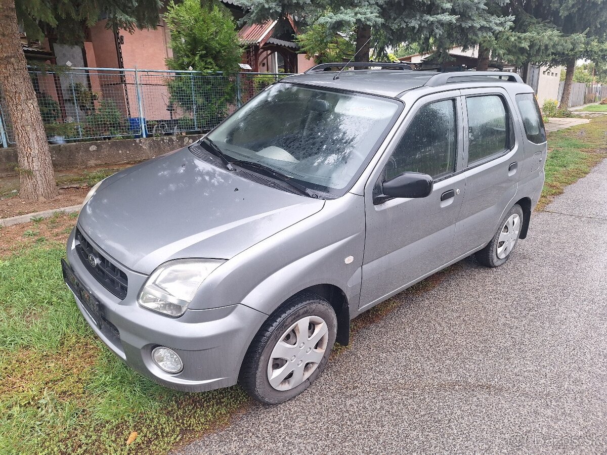 SUBARU JUSTY BENZÍN 4X4 SUZUKI IGNIS