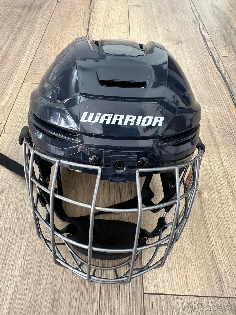 Hokejová prilba Warrior Alpha One Combo Žiak (youth) navy