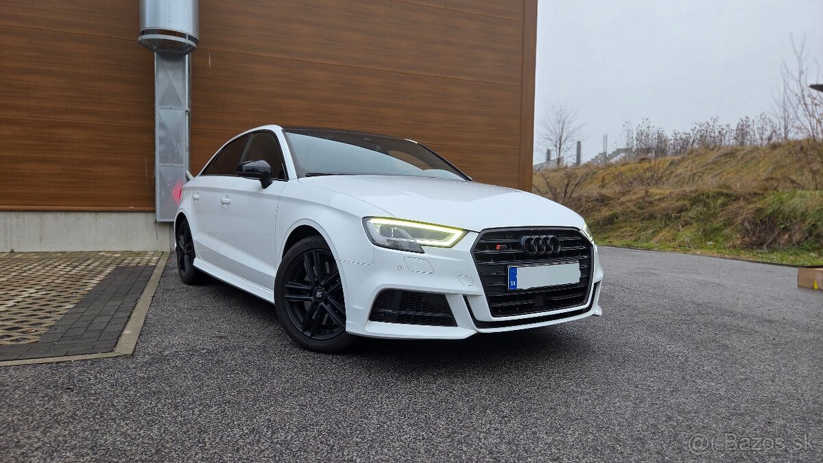 Audi S3 S-Line, Sedan, 81 750 km, Quattro, 228 kW, Facelift