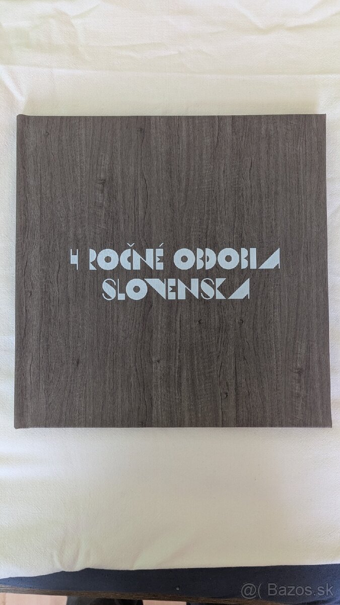 Kniha 4 ročné obdobia Slovenska