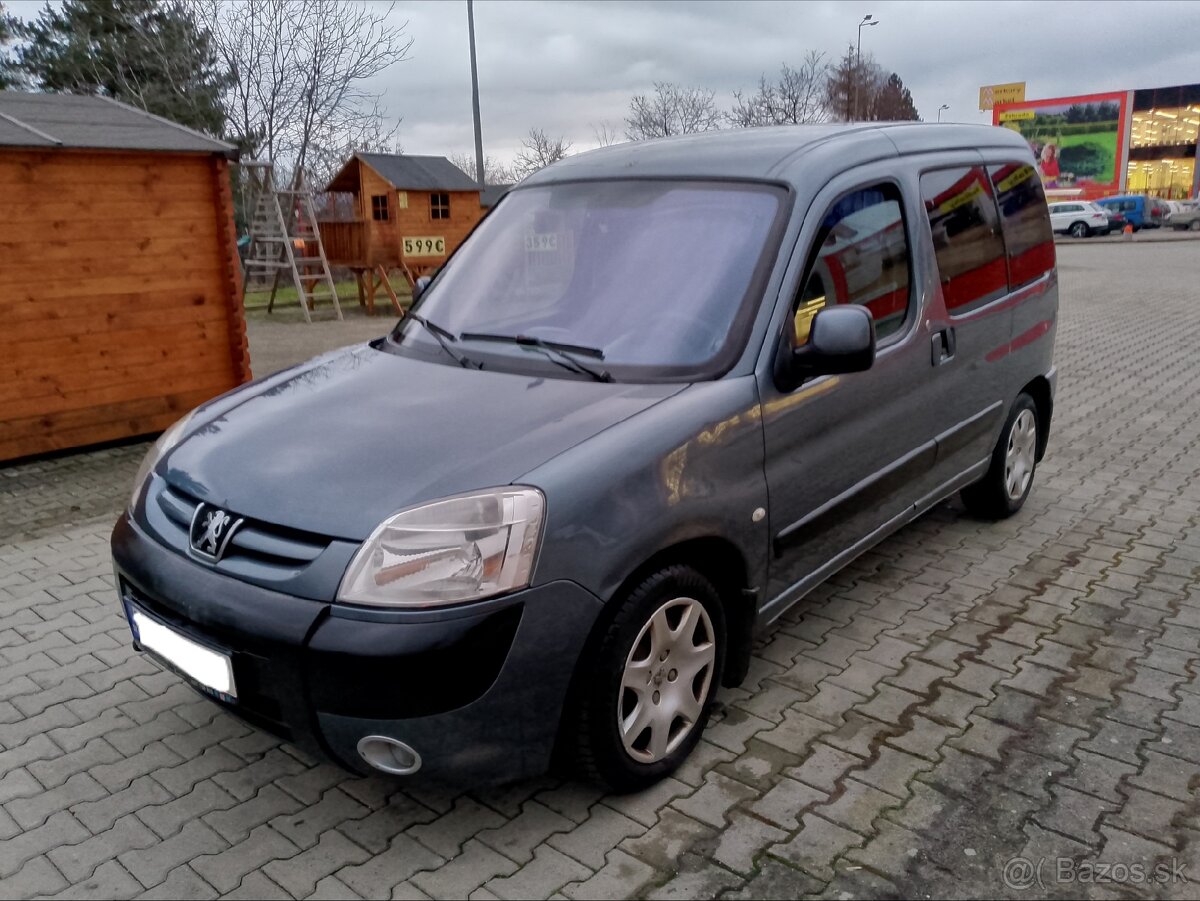 Peugeot partner 1, 6 benzín 80kw facelift