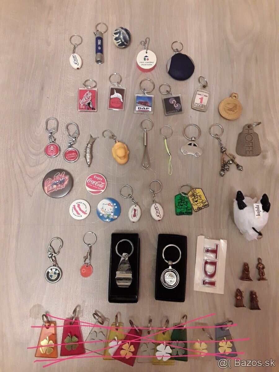 Rozne vec pivove pohare,i,klucenky,