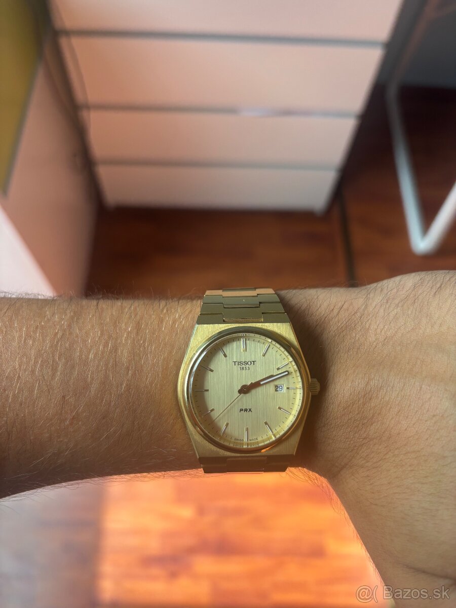 Tissot PRX Quartz “Gold”