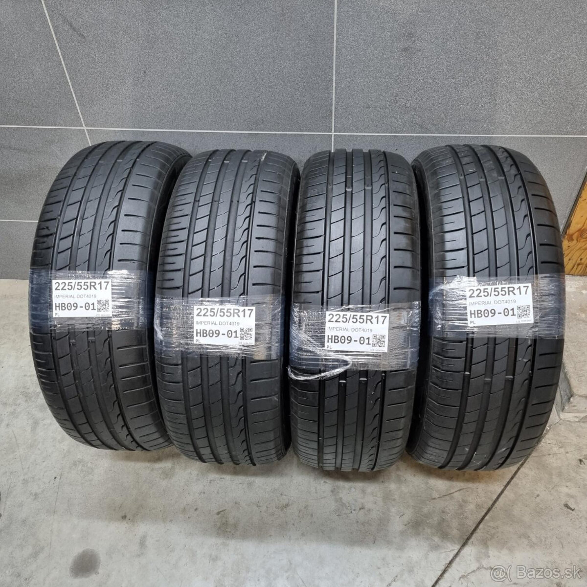 Letné pneumatiky 225/55 R17 IMPERIAL DOT4019