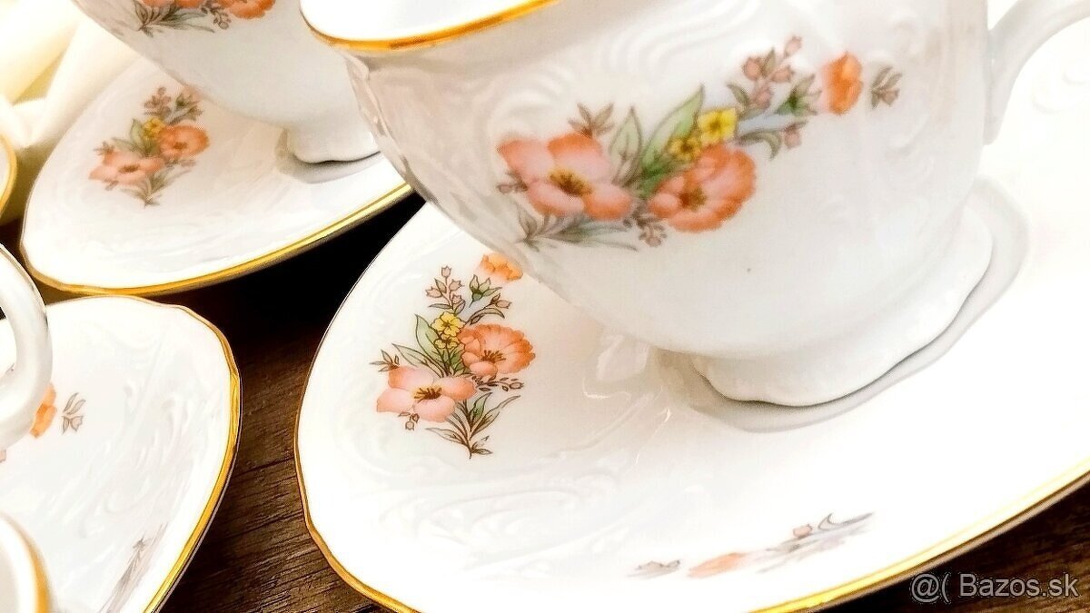 Sady pohárov a porcelánu po 20€
