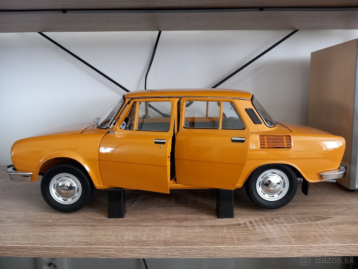 Škoda 100 DeAgostini poskladaný model