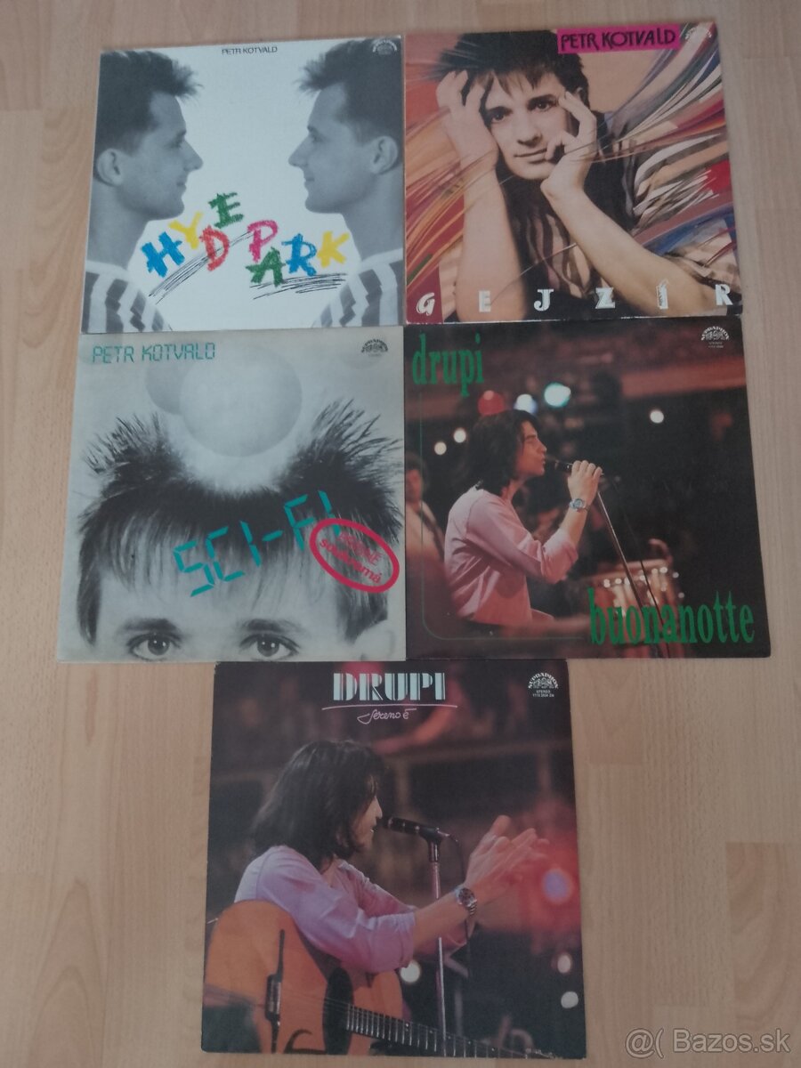 Predám LP platne Petr Kotvald