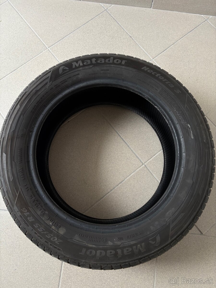 Letné gumy Matador Hectorra5 205/55 r16 91v