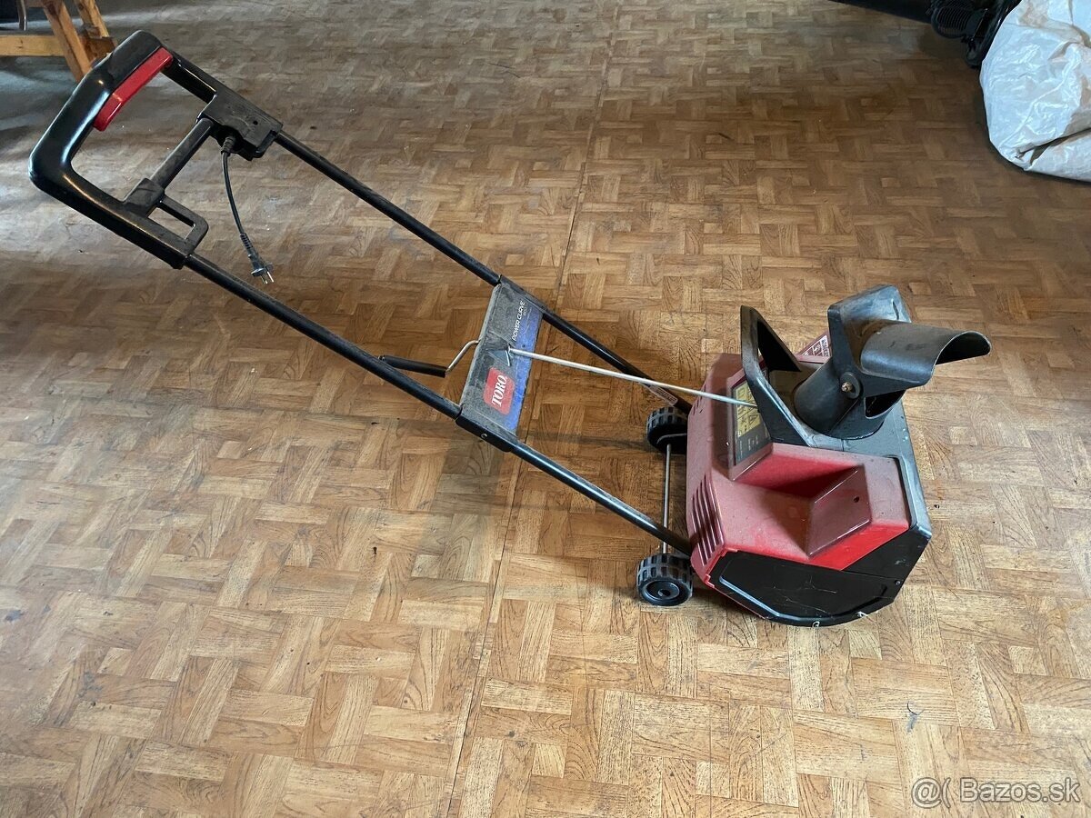 Elektrická snežná fréza