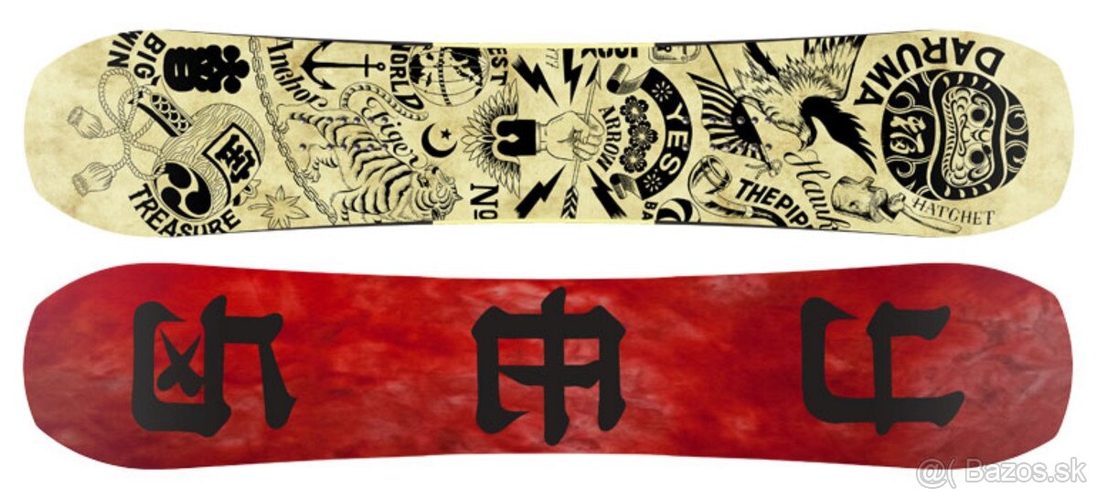Snowboard YES Viazanie burton