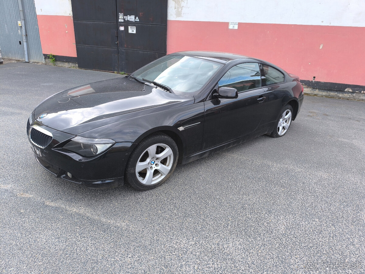 Bmw e63 630i 190kw veškeré nd
