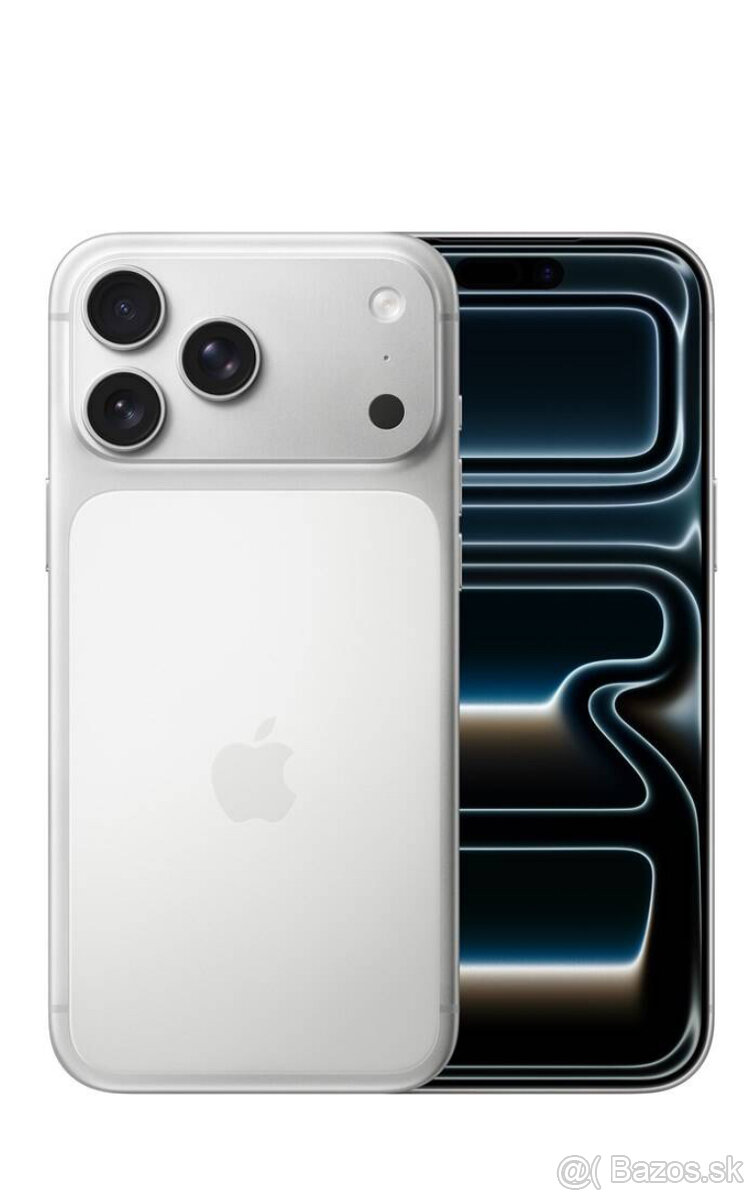Predám iPhone 17 pro max 256gb strieborný dnes kúpený