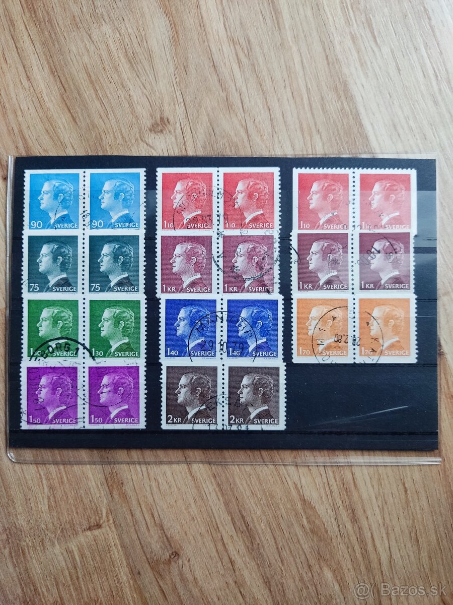 Poštové známky Švédsko