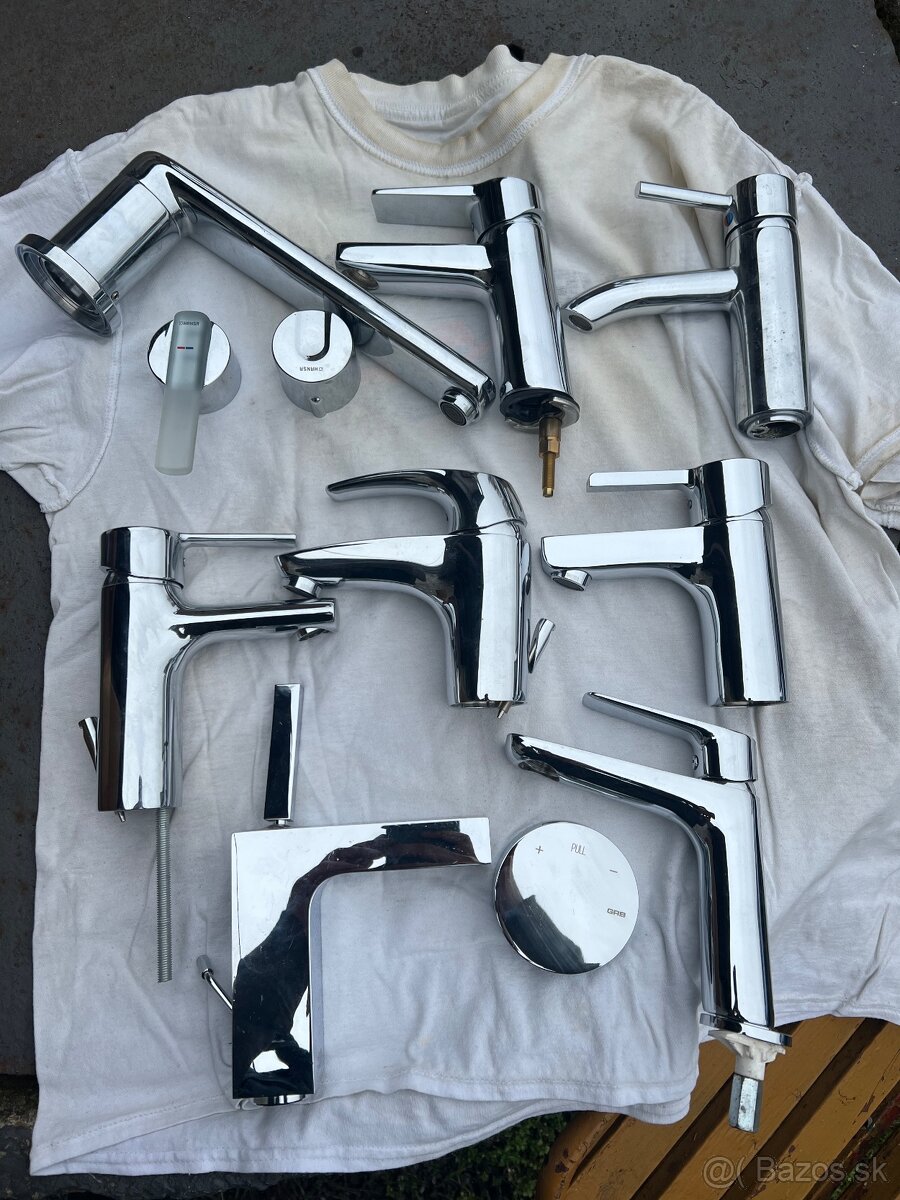 Vodovodné batérie a kúpeľňové komponenty