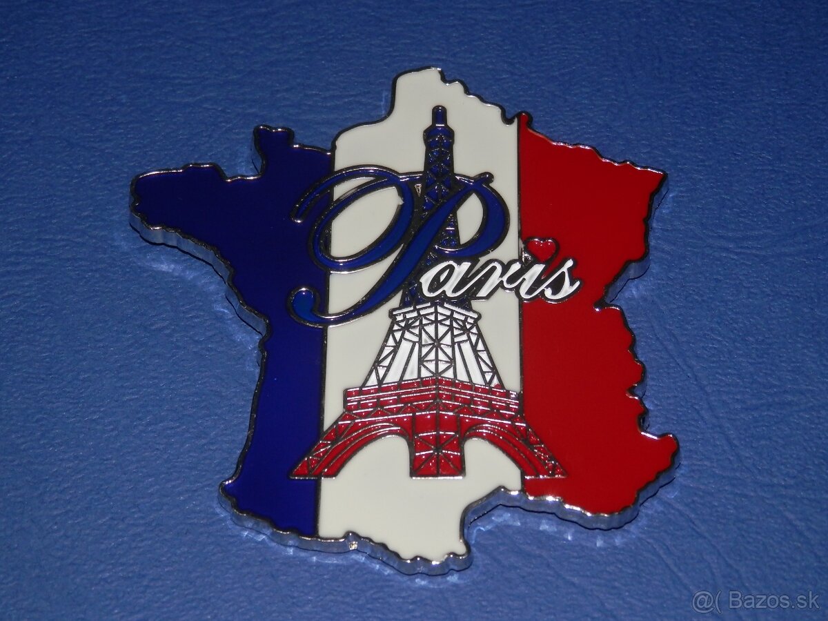 Kovové magnetky FRANCÚZSKO