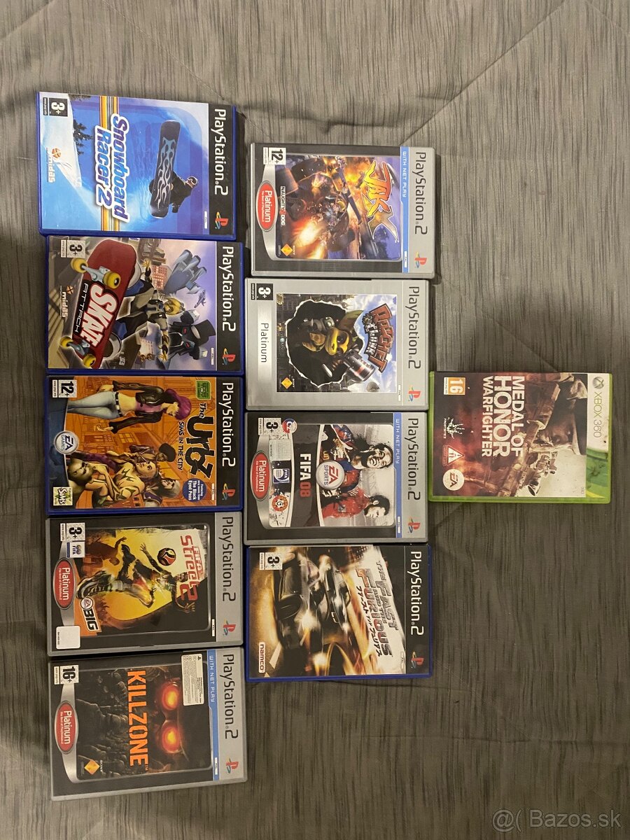 Playstation 2 hry Platinum