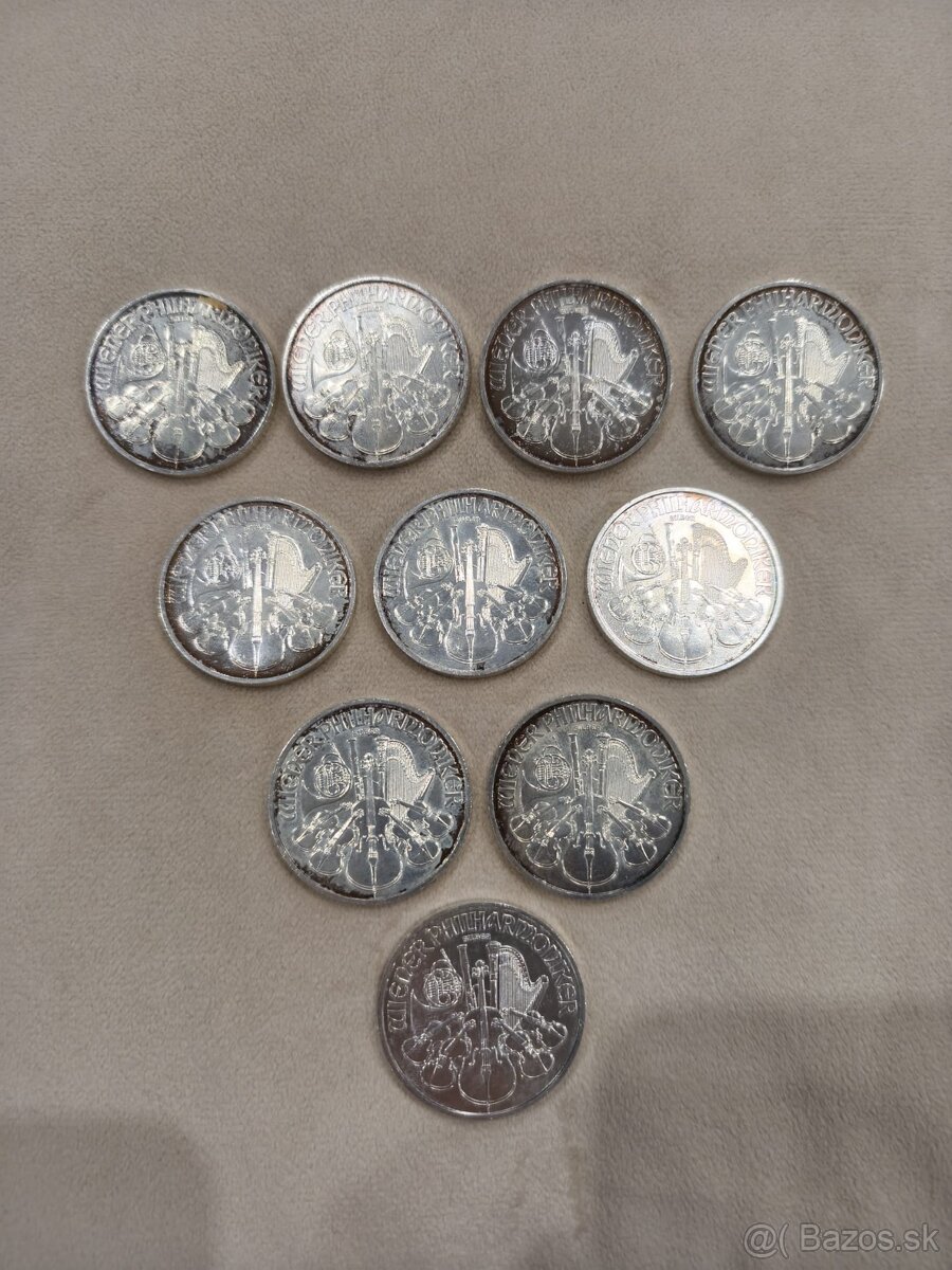 Strieborné mince
