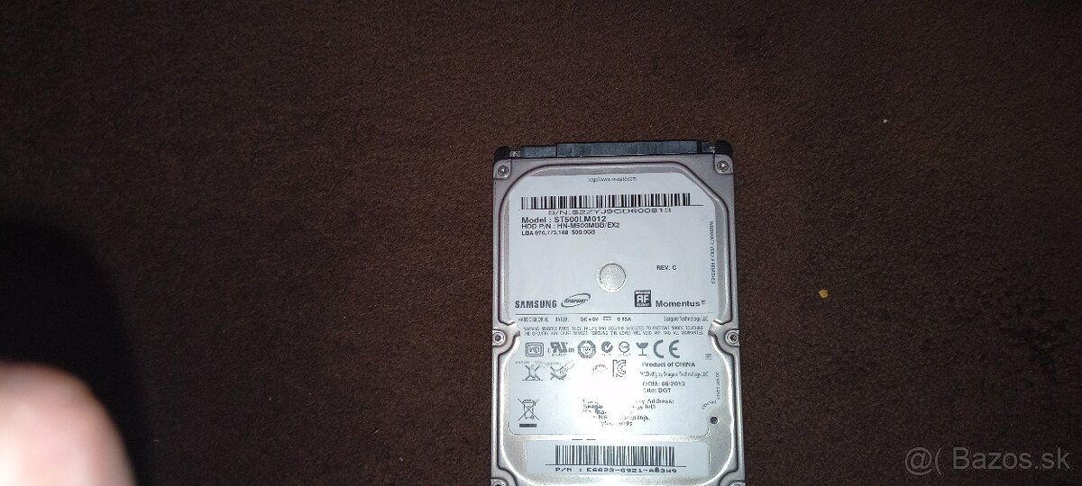 HDD Samsung 500gb
