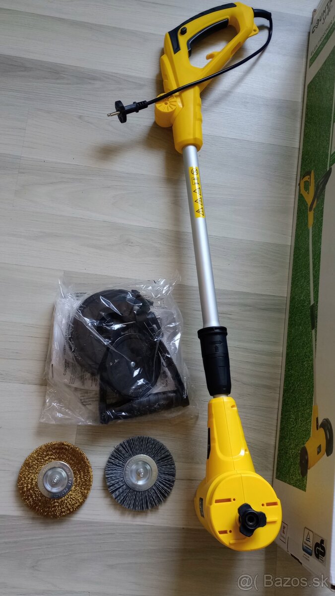 Elektrický teleskopický čistič škár/odstraňovač buriny