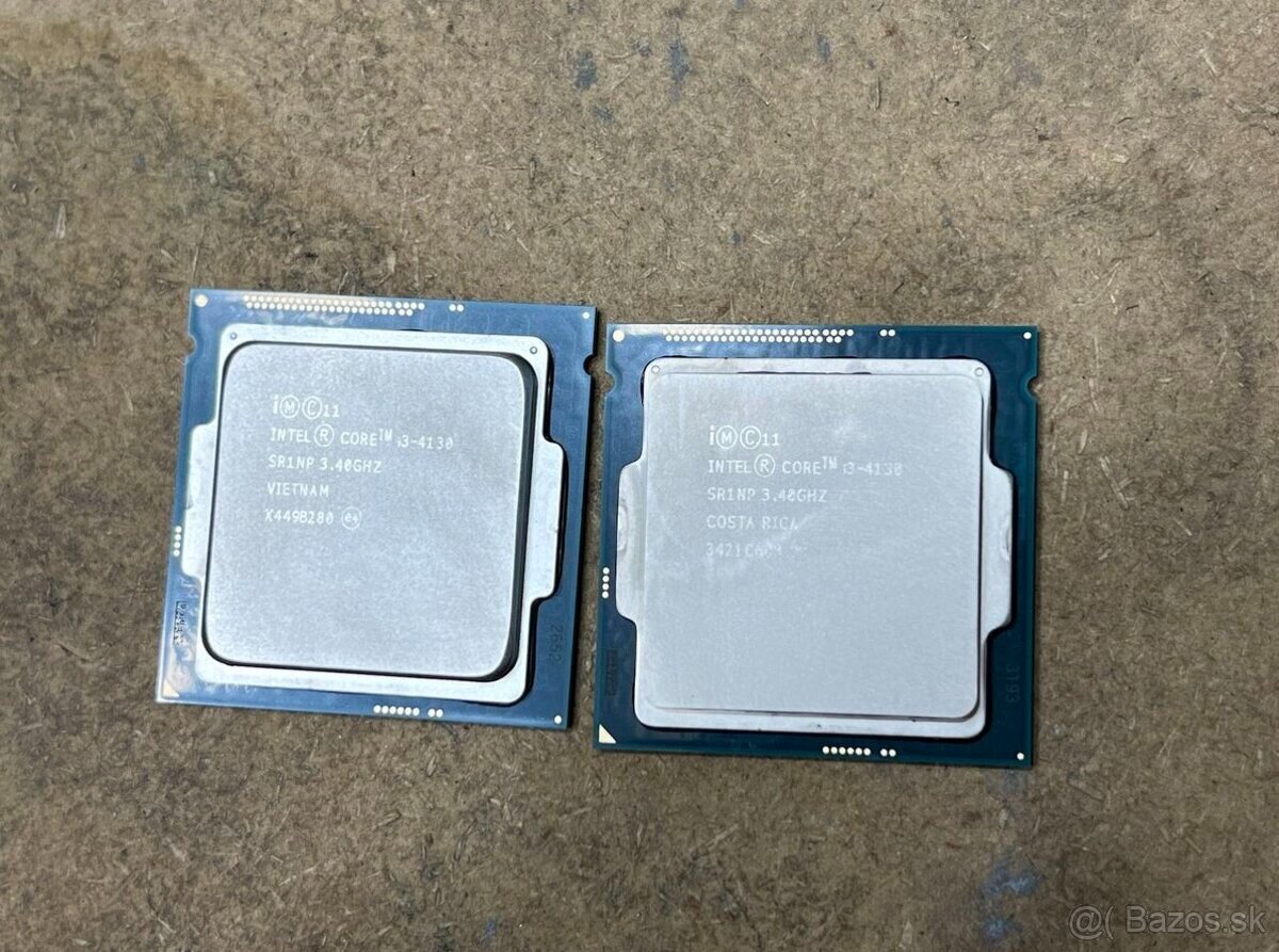 Predám procesory G3250 / i3-2100 / Xeon / i3-4130