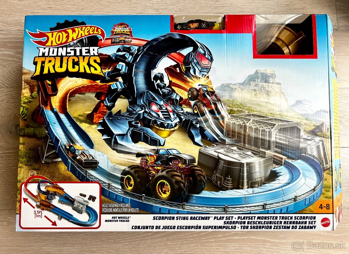 Hot Wheels Monter Trucks Scorpion Sting Raceway