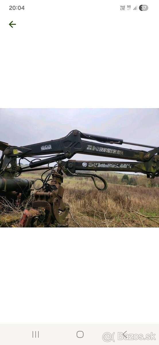 Hydraulická ruka na LKT Kesla Foresteri 400
